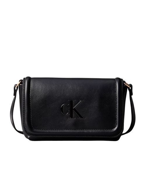 Borsetta nera in poliuretano Calvin Klein | LV04F1027GUB1